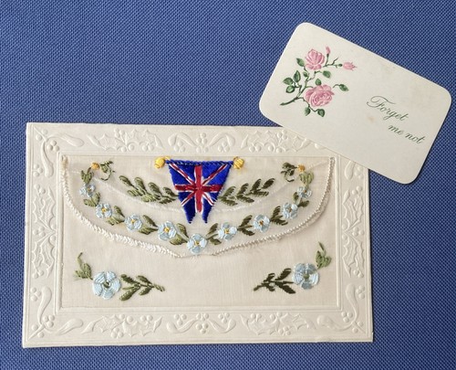 Ww1 embroidered silk - ww1,