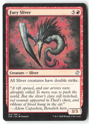 T334 fury sliver 164 289 - fury, u