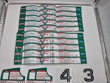 Sega RALLY 2 Arcade game seat Number Stickers+control panel stickers Kit NEW