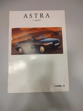 OPEL ASTRA CABRIO CATALOGO DEPLIANT BROCHURE PORSPEKT