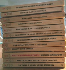 Lot of 12 Louis L'Amour