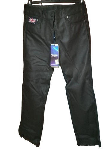 Pantaloni moto pelle - in,