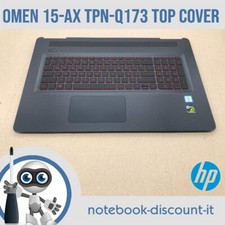 HP OMEN 15-AX TPN-Q173 palmrest top cover + touchpad