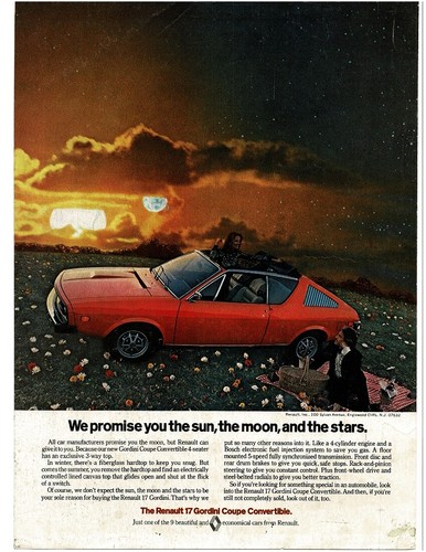 1974 renault gordini red - 1974,