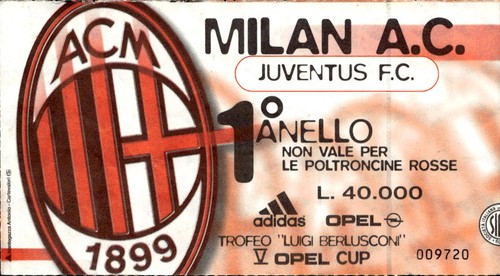 Biglietto stadio milan a c - biglietto, #