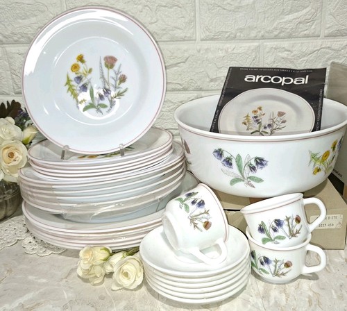 Arcopal france vintage fleurs - vintage,
