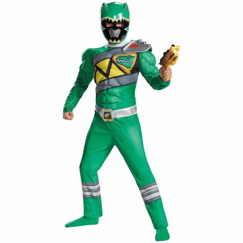 Costume green ranger muscolo - costume,