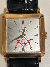 orologio omega massonico gold 750 cal 511 vintage