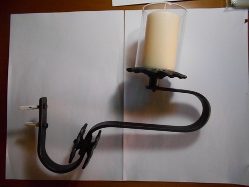 Scultura ferro applique - in,