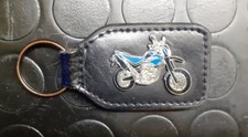 Portachiavi Moto per YAMAHA xt660 / Xt 660 accessori in Pelle e Acciaio
