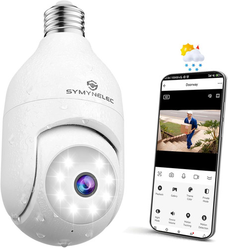 Telecamera lampadina wifi - telecamera,