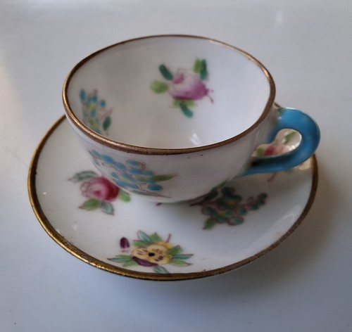 Antica tazza piattino - tazza, e