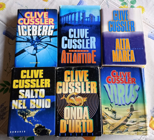 Lotto libri clive cussler - libri,