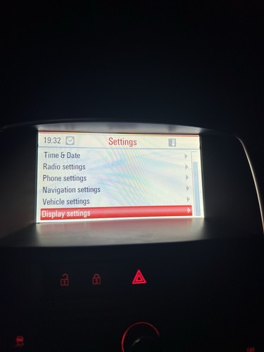 Opel chevrolet display - display, monitor
