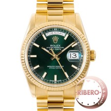 Orologi ROLEX D Day data verde