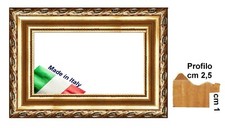 Cornice legno oro - legno,