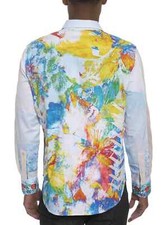 Robert Graham THE ALPS Medium EDIZIONE LIMITATA $398 Nuovo con etichette Classic Fit Medium