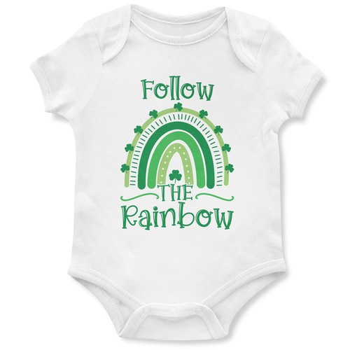 Paddys day babygrow - paddys,