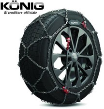 Catene da neve KONIG K-SUV & PRO 225 12mm per SUV, 4x4, camper THULE XG-12 PRO