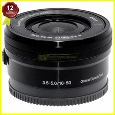 Obiettivo Sony E 16/50mm f3,5-5,6 OSS PZ Nero per fotocamere Sony E-Mount e NEX