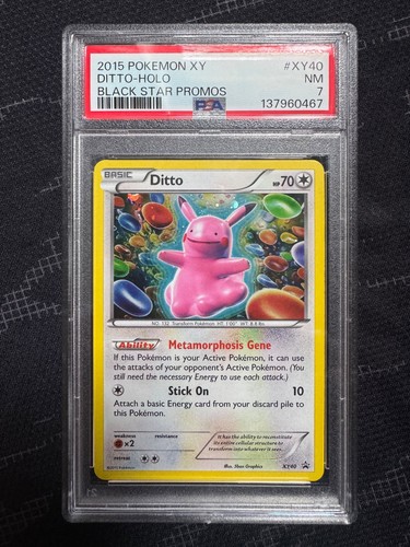 Carta pokémon idem xy40 psa - pokémon,