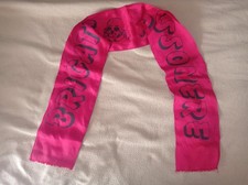 Vintage Ultras Calcio Sciarpa Raso Milan BRN Brigate Rossonere No maglia lanetta