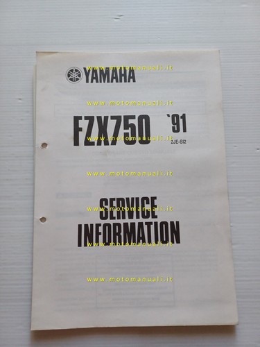 Yamaha fzx 750 - 750, 1991