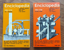 Enciclopedia 1751 - 1772 , Alain Pons, Feltrinelli, 1966, Vol.I e Vol. II
