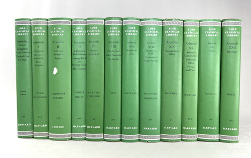 Aristotle loeb classical - aristotle,
