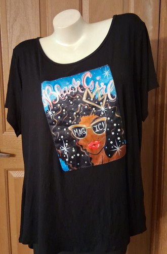 Love shirt nera collo - t-shirt,