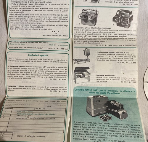 View master istruzioni - master,