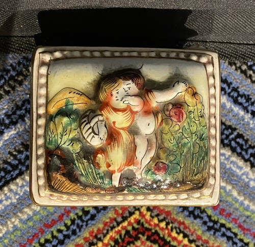Portagioie vintage capodimonte - portagioie,