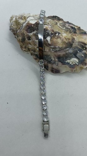 Bracciale acciaio tennis - bracciale,