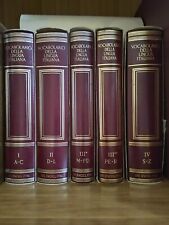 VOCABOLARIO DELLA LINGUA ITALIANA TRECCANI  6 VOLUMI. 1986