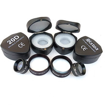 Combo lente diottria 20D 40D