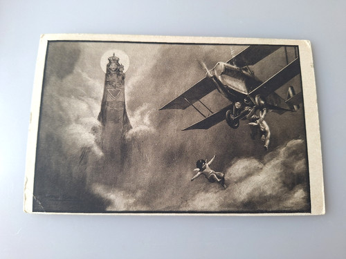 Cartolina militare scuola - militare,