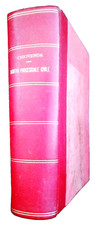 CHIOVENDA " Principii di Diritto Processuale Civile " 1928 - Codice Procedura