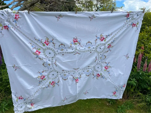 Vintage hand embroidered - vintage,