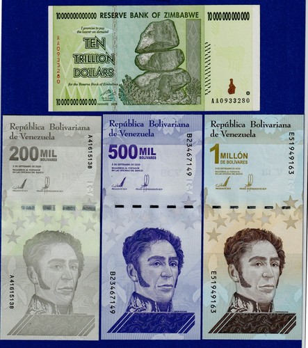 Zim trillion ef - 10, vf/ef