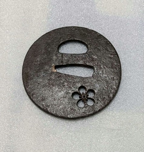 Tsuba ferro periodo edo - edo, con