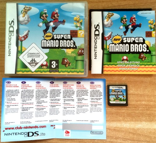 New super mario bros - new, complet