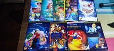 DISNEY LOTTO 10 DVD ORIGINALI Ed.Speciali, Ottimi Cenerentola, Biancaneve, Bambi