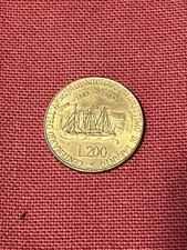 200 lire Italiane In Onore Del