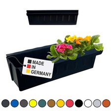 Pallet Fioriera 2er-Set Nero