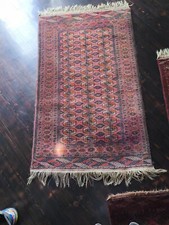 Tappeto bukara russo 210 x 130 cm antico