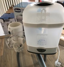 KIT scalda biberon e sterilizzatore CHICCO, praticamente NUOVI scaldabiberon