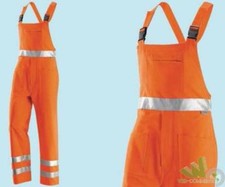 SALOPETTE TUTA INTERA CATARINFRANGENTE LAVORO CON BRETELLE ALTA VISIBILITà TG 52