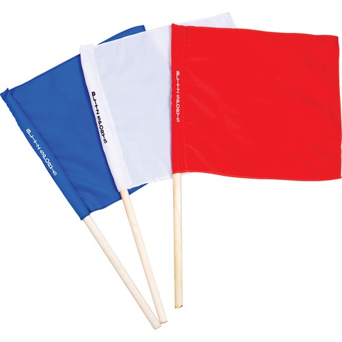 Bandierine arbitro gara - arbitro, di