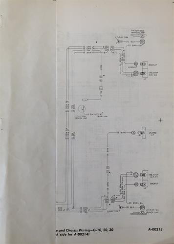 Schema elettrico van chevy - schema,