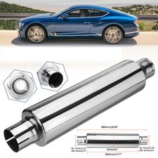 SILENZIATORE SCARICO INOX  Ø